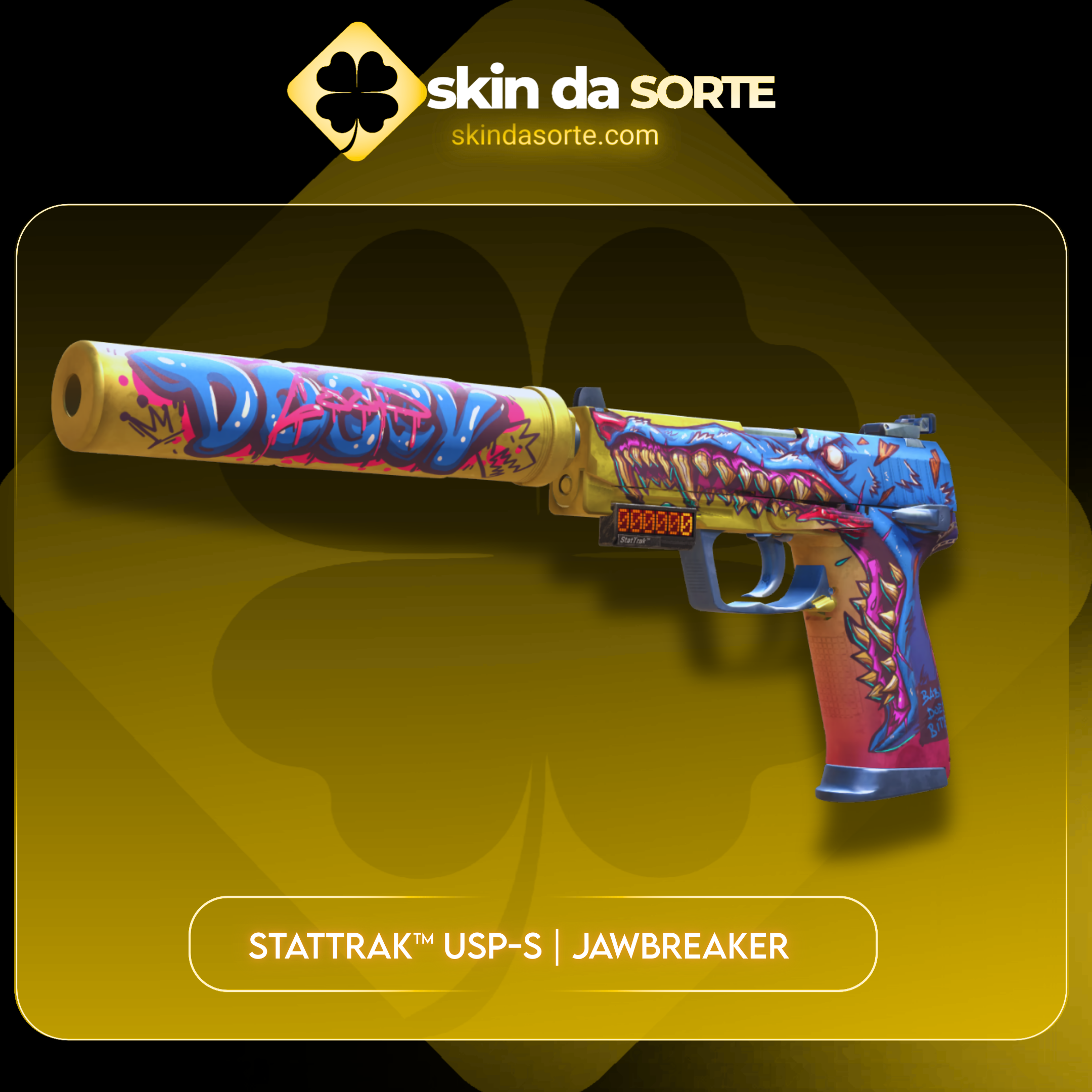 100826 -  StatTrak™ USP-S | Jawbreaker (Minimal Wear) (10 nmr)